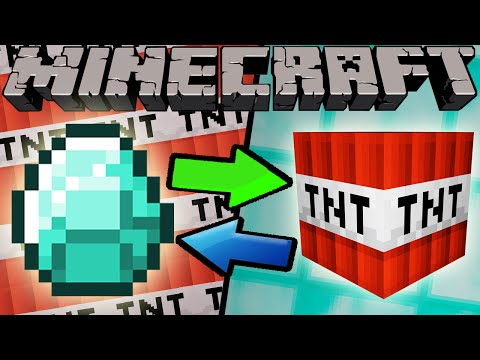 If Diamonds and TNT Switched Places - Minecraft