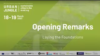 WU International Symposium URBAN JUNGLE: Opening remarks - Laying the Foundations
