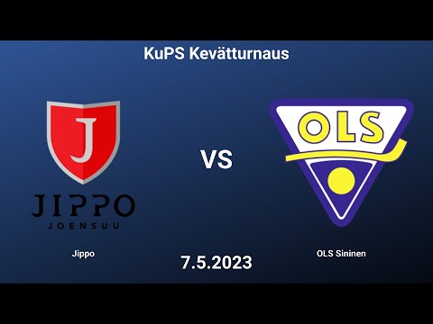OLS-12 Sininen vs Jippo - 7.5.2023 KuPS Kevät turnaus