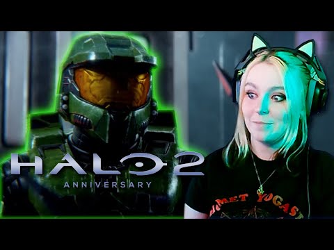 IT'S SO PRETTY! | First Time Playing Halo 2 Anniversary | Part 1