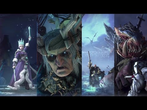 Kislev & Norsca Lord Select Screens | Total Warhammer III