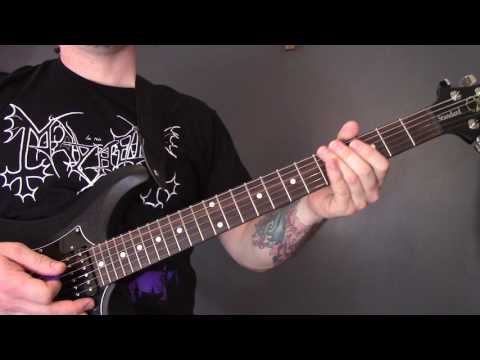 Watain - The Wild Hunt Guitar Lesson