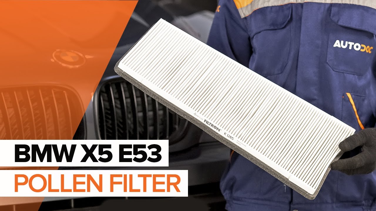 Kuidas vahetada BMW X5 E53 salongifilter – õpetus