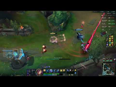 Season 12 Lux vs Ashe Support Gameplay