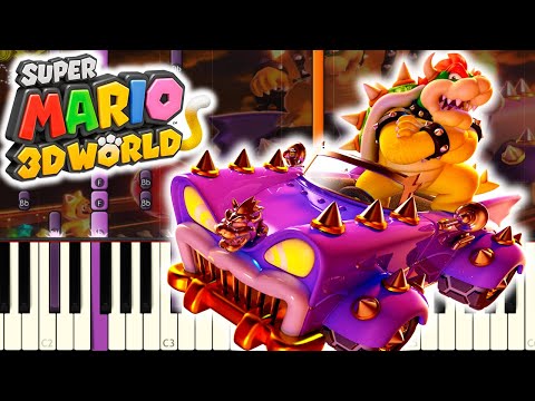Bowser's Highway Showdown - Super Mario 3D World