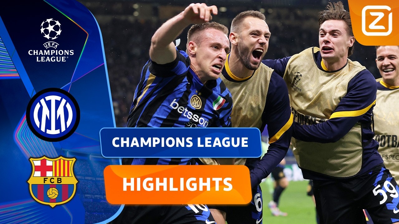 DE BESTE HALVE FINALE OOIT IN DE CHAMPIONS LEAGUE!!? 😍🥵 | Inter vs Barça | Champions League 2024/25