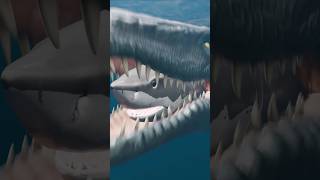 Download lagu Big Fish eat Small fish | Clownfish Food Vs Mosasaurus Food mp3