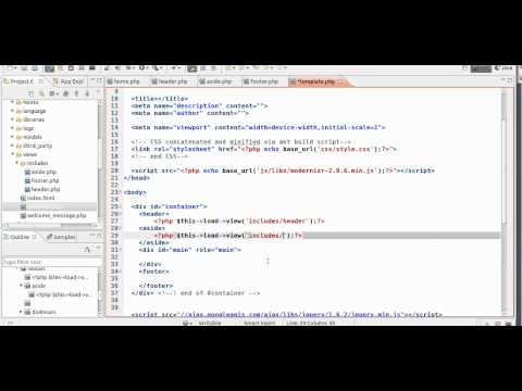 CodeIgniter Template