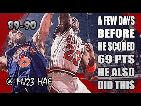 Michael Jordan Highlights vs Cavaliers (1990.03.23) - 41pts, A Few Games Before He Scored 69
