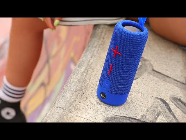 Altoparlante musicale Bluetooth universale Cool Bass Mint da 10 W video