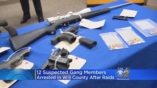 Joint Investigation Leads To Gun Raids, Arrests Of 12 In Will County