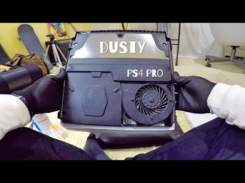 How to Clean PS4 Pro Fan, Heatsink - White Console Edition