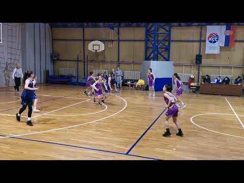 ŽKK VIVA Basket Ljubovija - ŽKK Kraljevo (47:70) - PIONIRKE