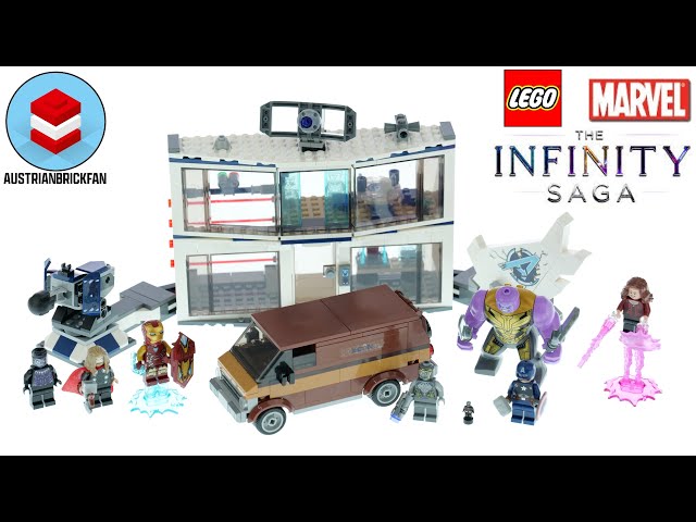 Vídeo relacionado con LEGO Marvel Avengers: Endgame Final Battle 76192 Kit de construcción coleccionable; escena de batalla en el complejo de los Vengadores; nuevo 2021 (527 piezas)
