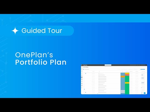 Tech Tuesday: Getting Started with OnePlan’s Portfolio Plan Module