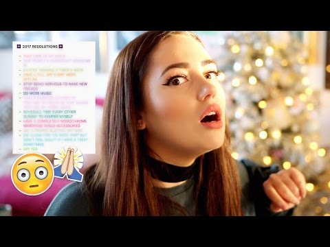 MY 2017 RESOLUTIONS 😰