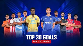 Top 30 goals from Hero ISL 2019-20 Season