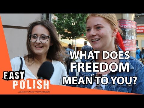 What Poles think about freedom | Easy Polish 115
