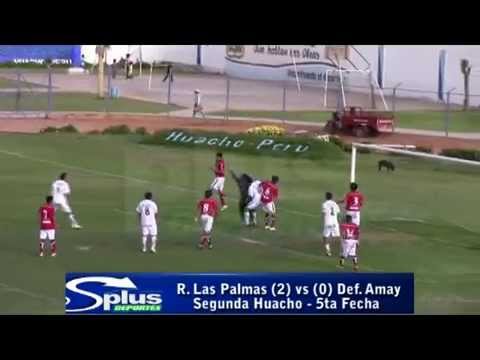 REAL LAS PALMAS (2) vs (0) DEFENSOR AMAY - Segunda Huacho - 5ta Fecha 2014.