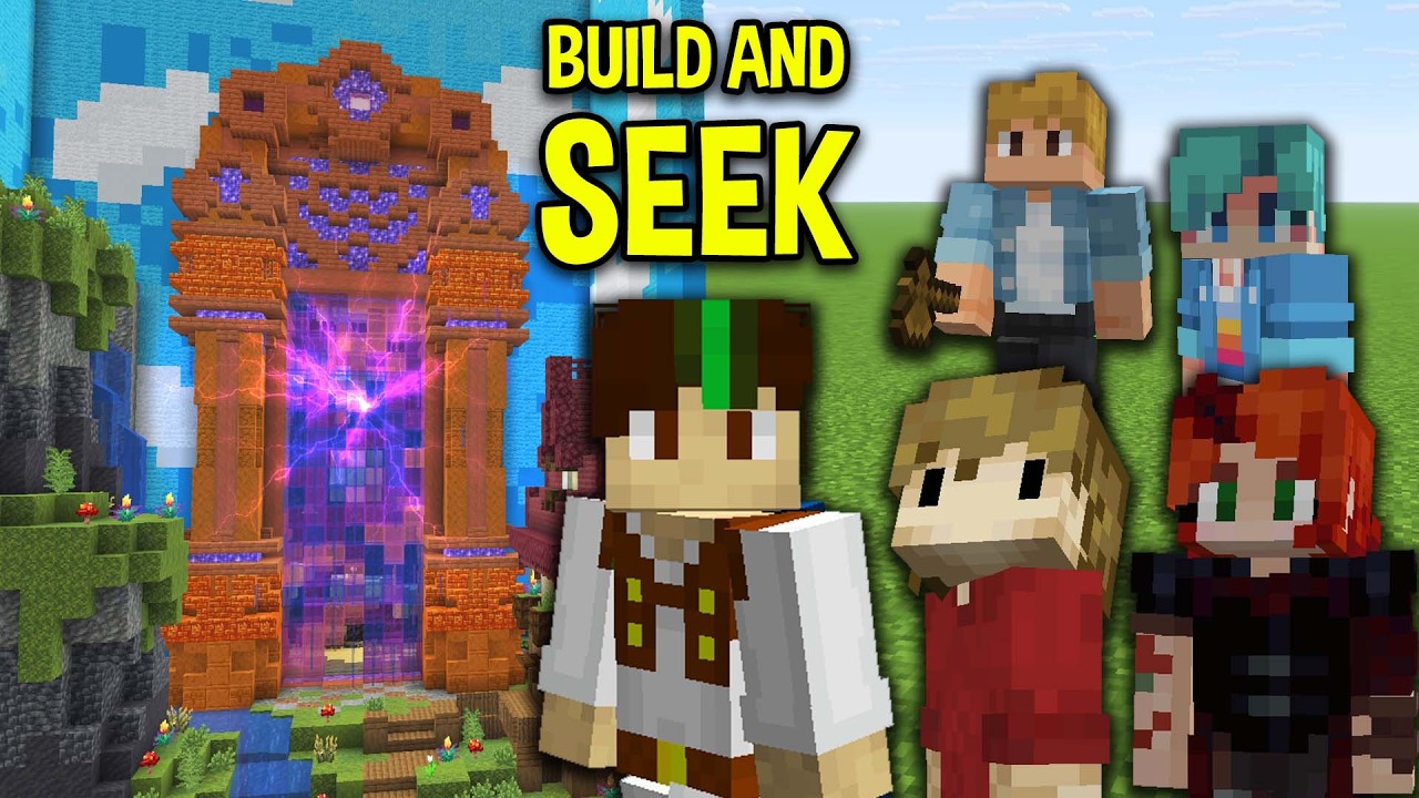 MAGIC PORTAL | Minecraft Build N Seek!