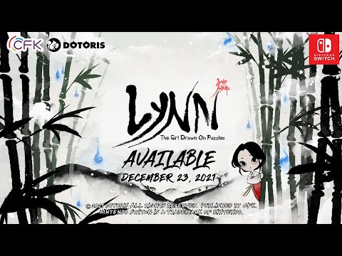 Nintendo Switch 『Lynn, The Girl Drawn On Puzzles』 Official Launch Trailer thumbnail