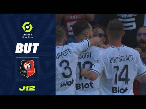 But Amine GOUIRI (43' - SRFC) ANGERS SCO - STADE RENNAIS FC (1-2) 22/23