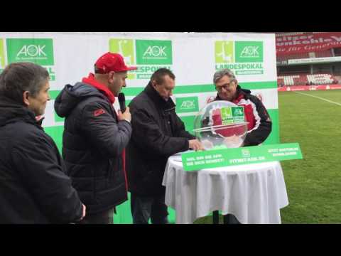 AOK-Landespokal: Halbfinale 2016/17 Auslosung