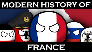 COUNTRYBALLS: Modern History of France (full)