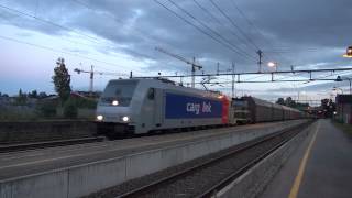 preview picture of video 'Cargo Link BR185 688 og Z71 729 på Jessheim'