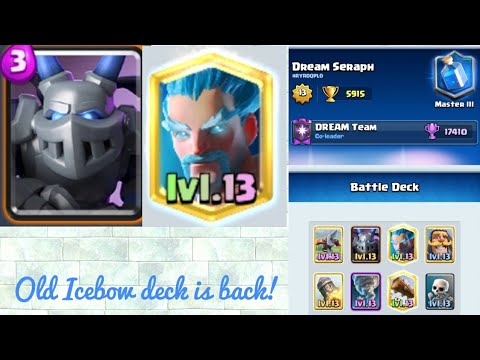 Bring the old Icebow back! 5900+ trophy push gameplays - Clash Royale