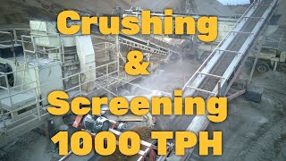 Crushing & Screening at 1000 Tons Per Hour
