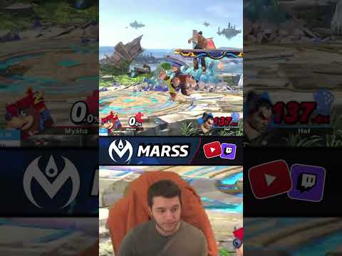 you lose to Kazuya. i beat him with Banjo. WE ARE NOT THE SAME #shorts