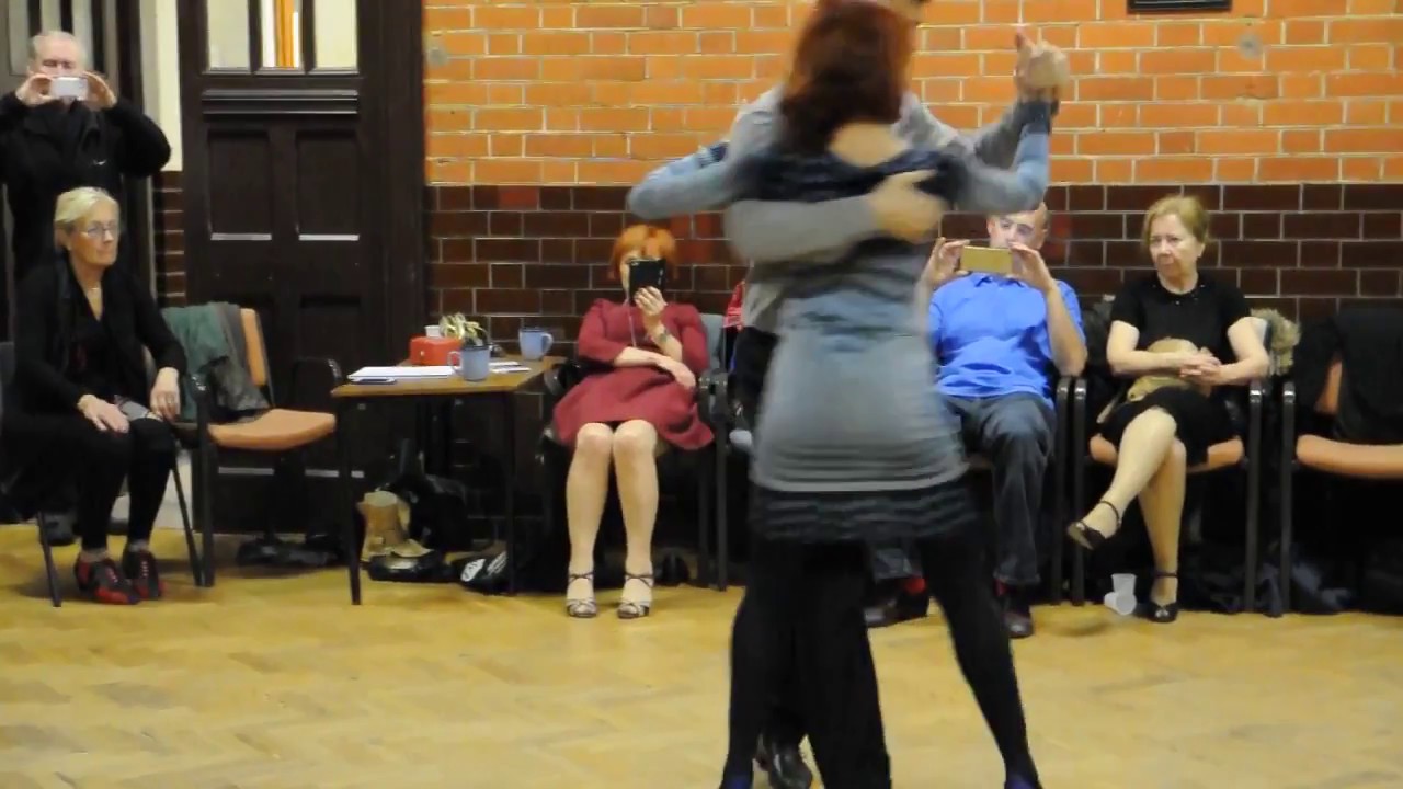 Cristian Petitto & Alexandra Wood, Milonga Class at Reading Tango Club