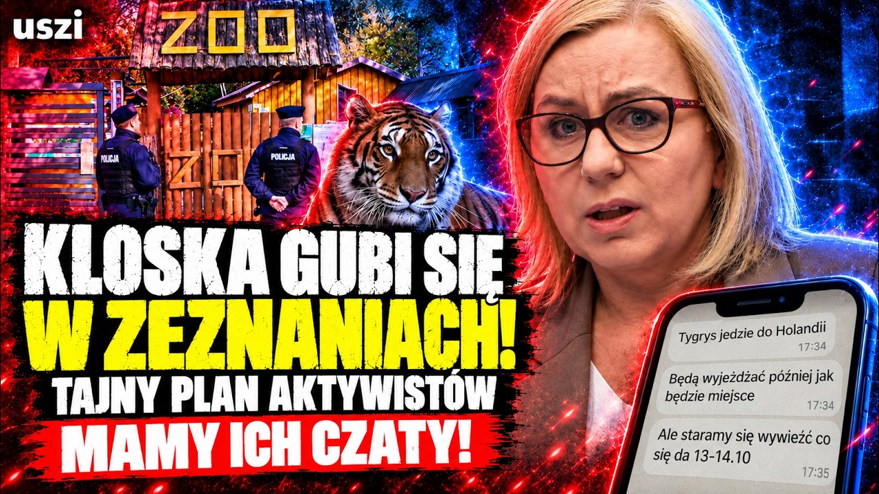 WYWOZIMY CO SIĘ DA! Mam czaty aktywistów. Afera ZOO Łączna i Hennig-Kloska