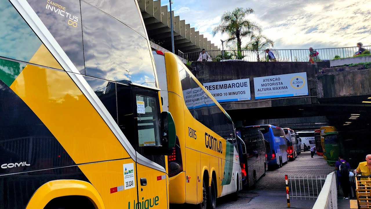 BOMBOU! Movimento de ÔNIBUS na rodoviária de BH. Semana Santa