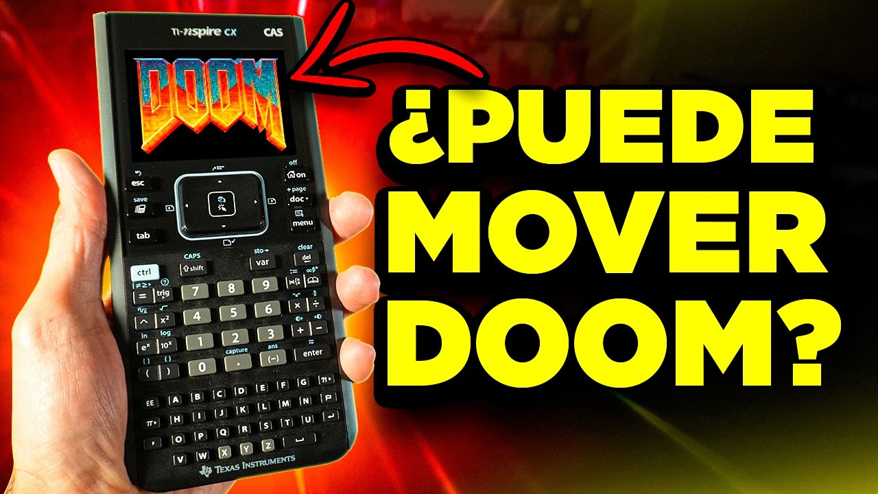 ¿ Puede una CALCULADORA CIENTÍFICA CHETADA con DOOM o QUAKE  ?