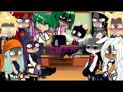 Pro heroes and LOV react to Inko will destroy the school!😬|| mha/bnha || Gacha Club/Life || my AU ||