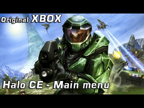 Original Xbox: Halo CE - Main menu
