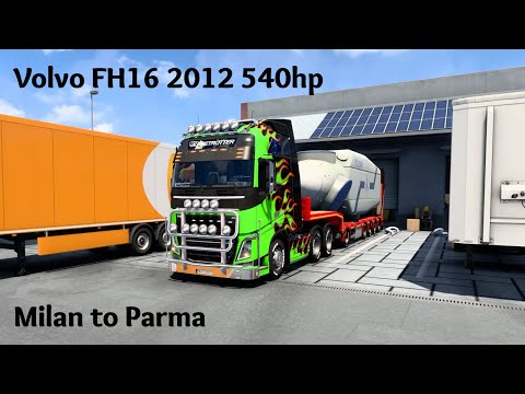 Volvo FH16 2012│My First Time Driving in Italia DLC│ETS2 1.44