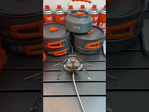 Product Link in the Comments! Mini Foldable Outdoor Camping Gas Stove