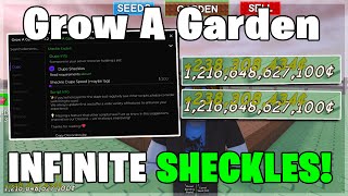 Grow A Garden Script 2025 – Free GUI Hack for Infinite SHECKLES & Money!
