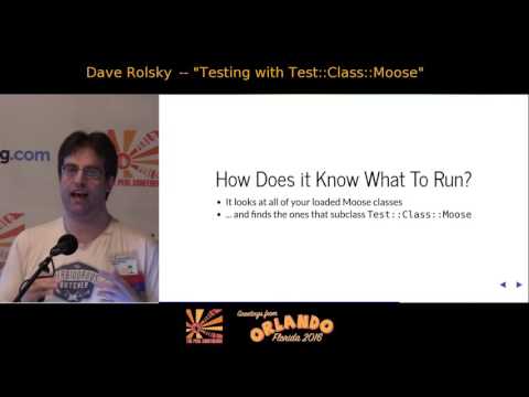 2016 - Testing with Test::Class::Moose‎ - Dave Rolsky