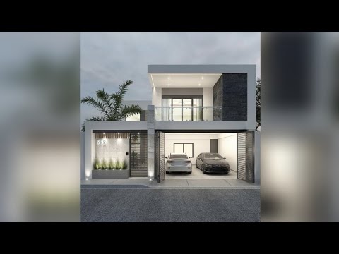 +40 FACHADAS DE CASAS MODERNAS