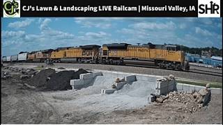 CJ's Lawn & Landscaping Live Railcam - Missouri Valley, IA #steelhighway live webcam
