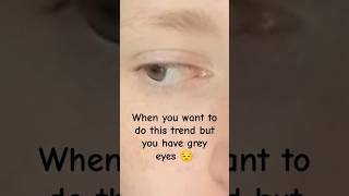 It&#39;s so sad #eyes #grey #trend #trending #eyetrend #sad