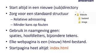 HTML 0 Introductie