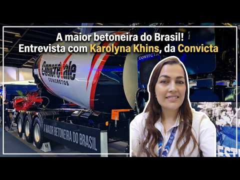 Convicta apresenta avanços na maior betoneira do Brasil (C-14.000R) | Walkaround Frota&Cia