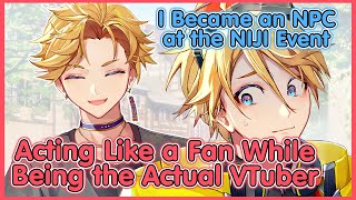 Wilson Quietly Attends Nijisanji IRL Event【NIJISANJI EN | Yu Q Wilson】