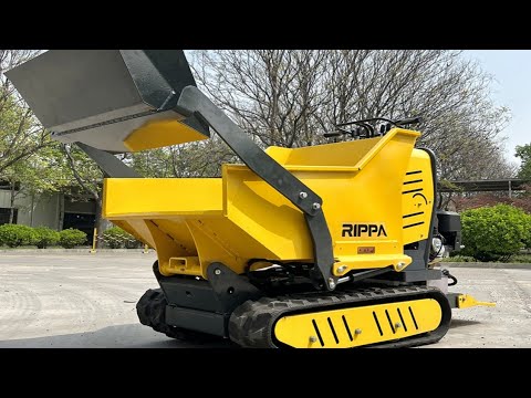 Hydraulic Crawler small Mini Dumper#machinery#trending