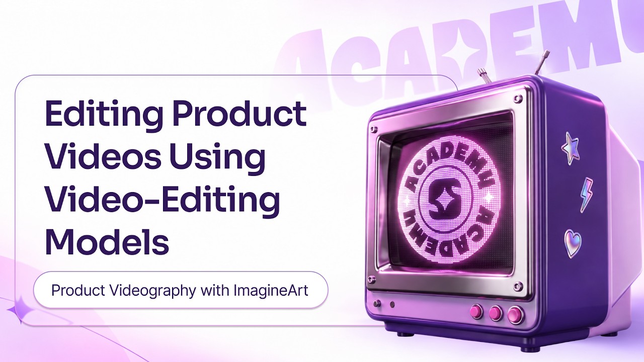 Editing Product Videos Using Video-Editing Models